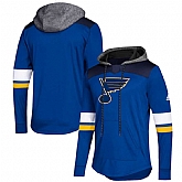 Women St. Louis Blues Blue Customized All Stitched Hooded Sweatshirt,baseball caps,new era cap wholesale,wholesale hats